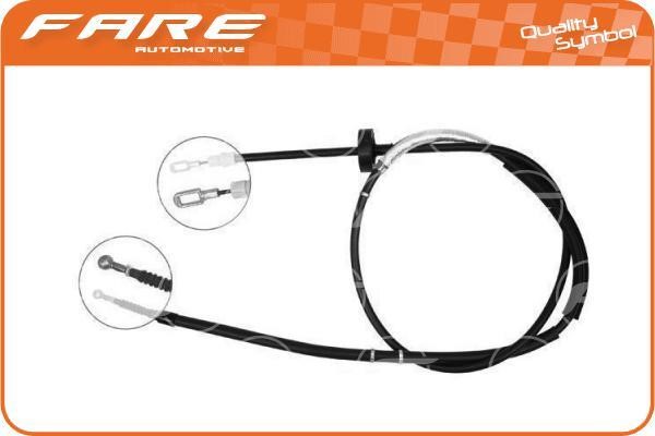 Fare 17528 Cable Pull, parking brake 17528