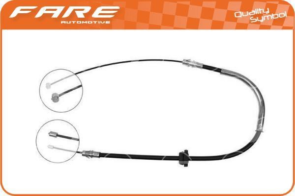 Fare 17530 Cable Pull, parking brake 17530