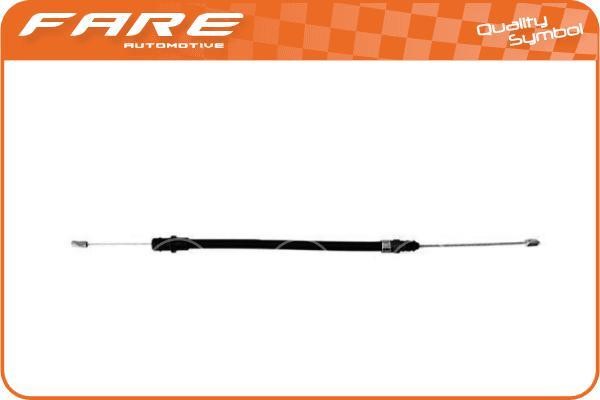 Fare 17498 Cable Pull, parking brake 17498