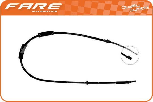 Fare 18209 Cable Pull, parking brake 18209