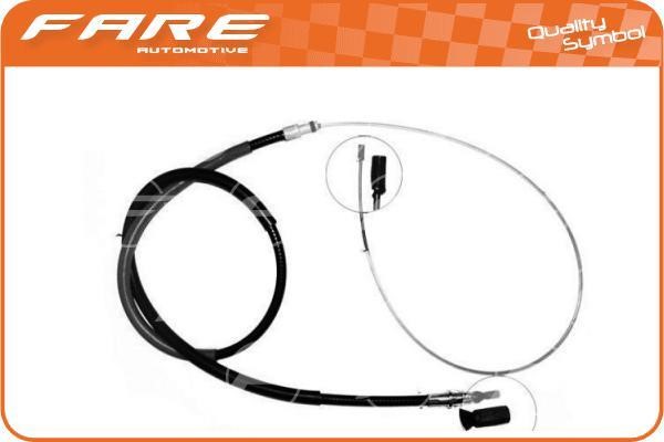 Fare 17660 Cable Pull, parking brake 17660
