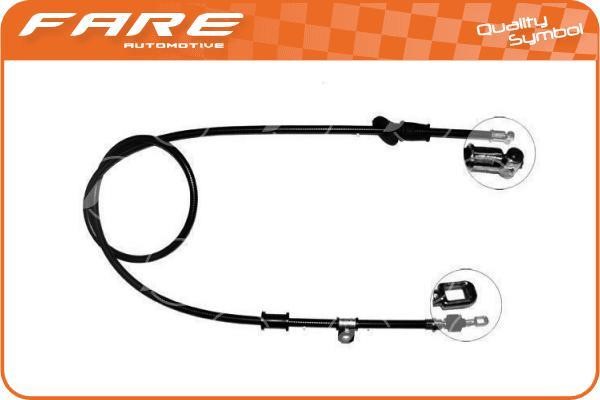 Fare 19196 Cable Pull, parking brake 19196