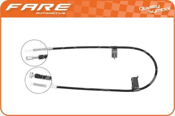 Fare 18563 Cable Pull, parking brake 18563