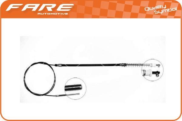 Fare 17521 Cable Pull, parking brake 17521