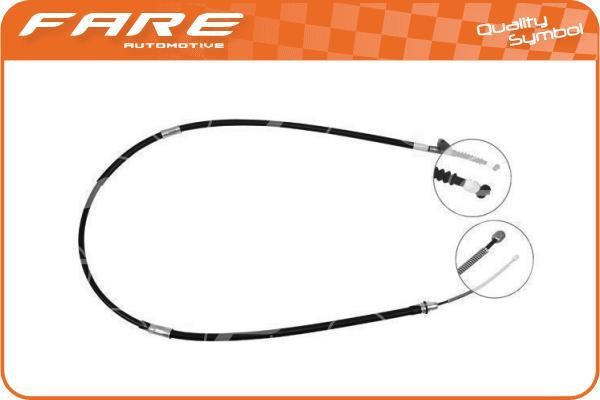 Fare 19066 Cable Pull, parking brake 19066
