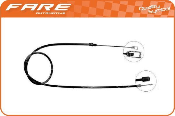 Fare 18740 Cable Pull, parking brake 18740