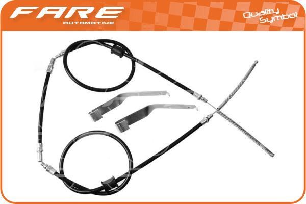 Fare 17596 Cable Pull, parking brake 17596
