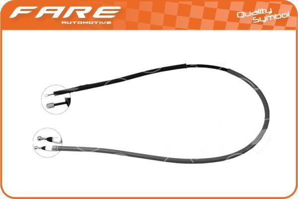 Fare 18772 Cable Pull, parking brake 18772