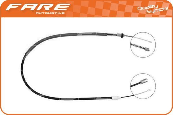 Fare 17622 Cable Pull, parking brake 17622