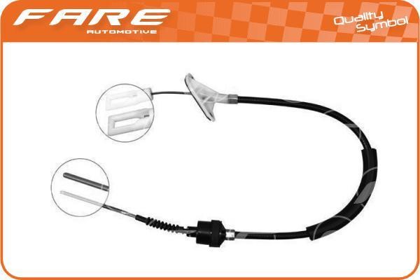 Fare 24935 Cable Pull, clutch control 24935