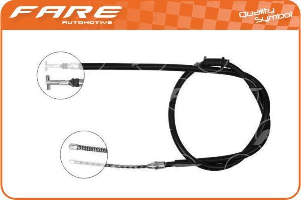 Fare 18075 Cable Pull, parking brake 18075