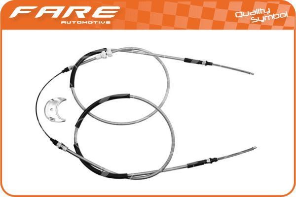 Fare 18204 Cable Pull, parking brake 18204