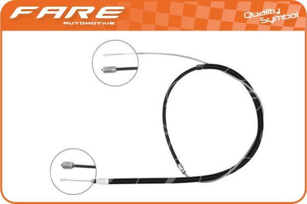 Fare 17636 Cable Pull, parking brake 17636