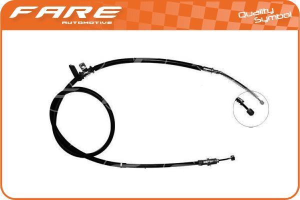 Fare 18490 Cable Pull, parking brake 18490