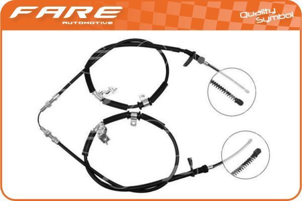 Fare 17488 Cable Pull, parking brake 17488