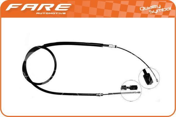 Fare 17555 Cable Pull, parking brake 17555