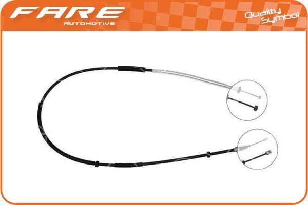 Fare 18083 Cable Pull, parking brake 18083