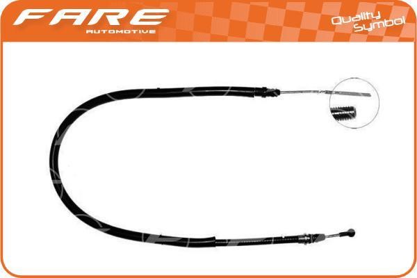 Fare 17848 Cable Pull, parking brake 17848