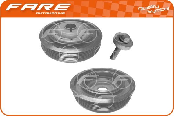 Fare 2987C Belt Pulley Set, crankshaft 2987C