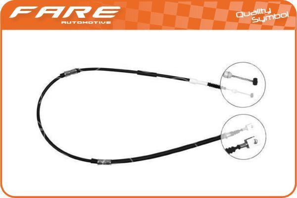 Fare 19090 Cable Pull, parking brake 19090