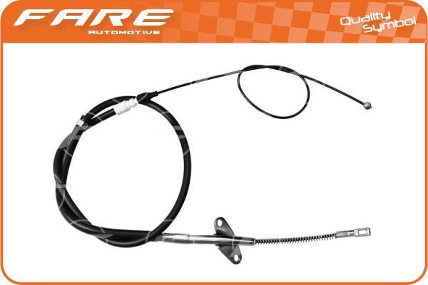 Fare 17909 Cable Pull, parking brake 17909