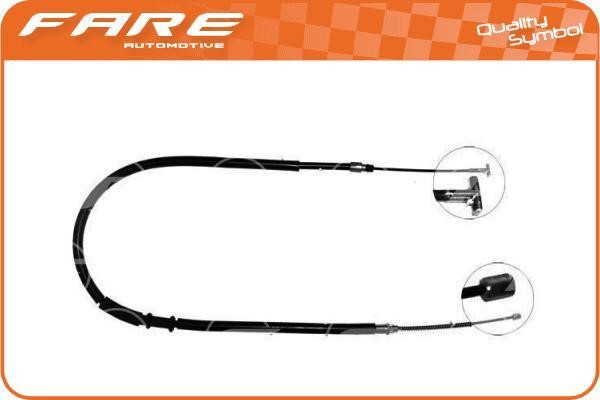 Fare 18026 Cable Pull, parking brake 18026