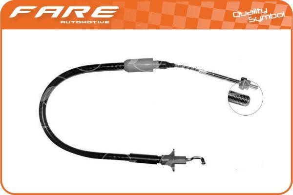 Fare 24693 Cable Pull, clutch control 24693