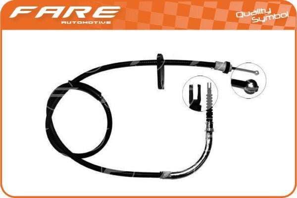 Fare 17787 Cable Pull, parking brake 17787