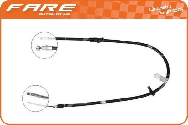 Fare 18339 Cable Pull, parking brake 18339