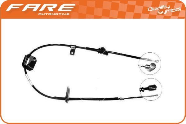 Fare 18993 Cable Pull, parking brake 18993