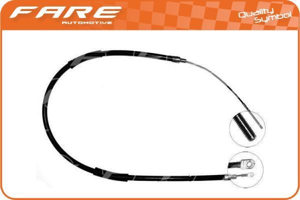 Fare 17786 Cable Pull, parking brake 17786