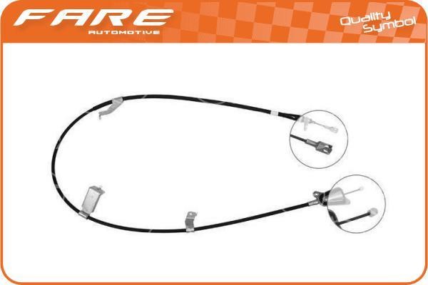 Fare 18582 Cable Pull, parking brake 18582