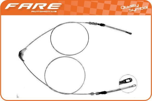 Fare 18597 Cable Pull, parking brake 18597