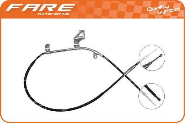 Fare 19268 Cable Pull, parking brake 19268
