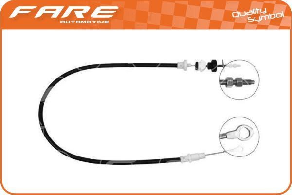 Fare 24876 Cable Pull, clutch control 24876