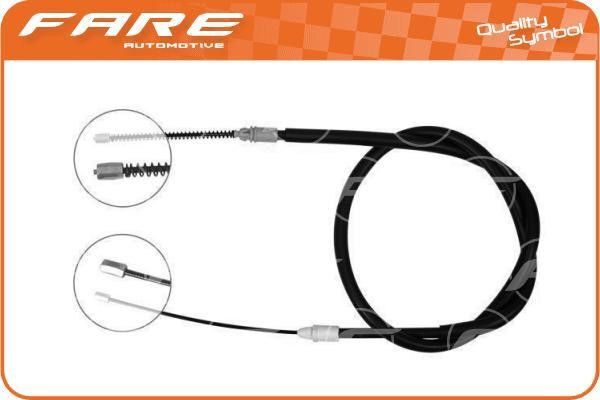 Fare 17577 Cable Pull, parking brake 17577