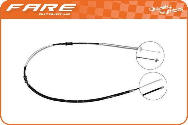 Fare 18104 Cable Pull, parking brake 18104