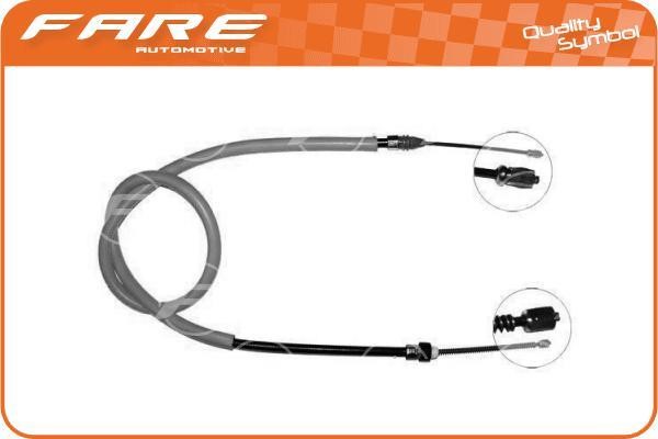 Fare 17663 Cable Pull, parking brake 17663