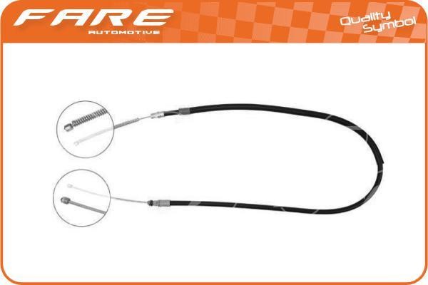 Fare 18880 Cable Pull, parking brake 18880