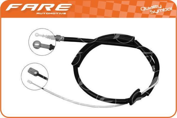 Fare 17755 Cable Pull, parking brake 17755