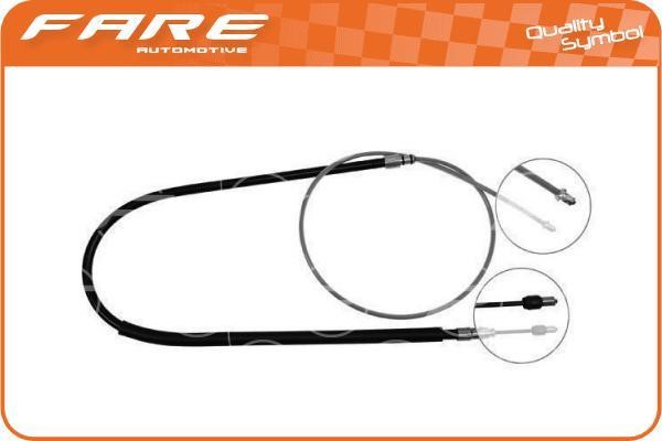 Fare 17535 Cable Pull, parking brake 17535