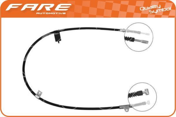 Fare 18564 Cable Pull, parking brake 18564