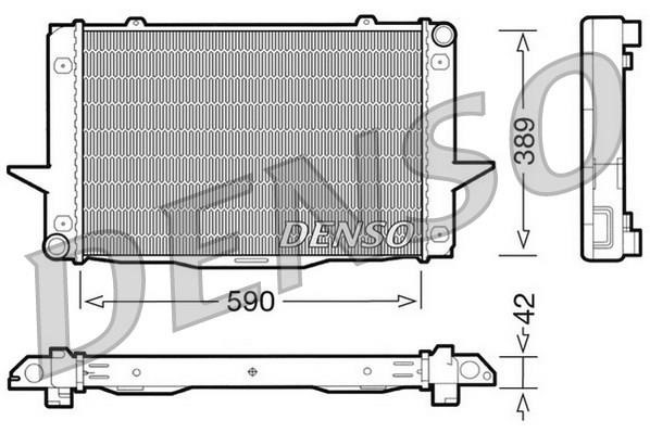 Wilmink Group WG1919534 Radiator, engine cooling WG1919534