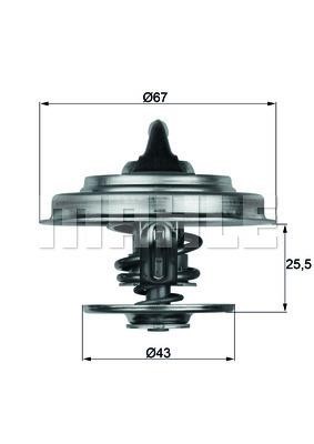 Wilmink Group WG1262807 Thermostat, coolant WG1262807