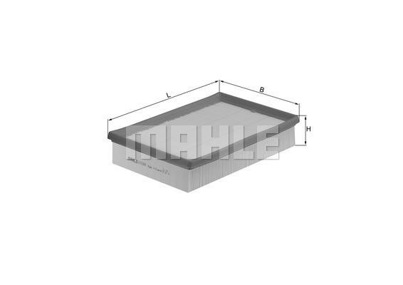 Wilmink Group WG1215801 Air filter WG1215801