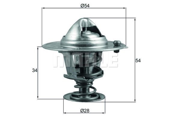 Wilmink Group WG1789699 Thermostat, coolant WG1789699