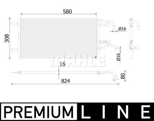 Wilmink Group WG2184156 Radiator, engine cooling WG2184156