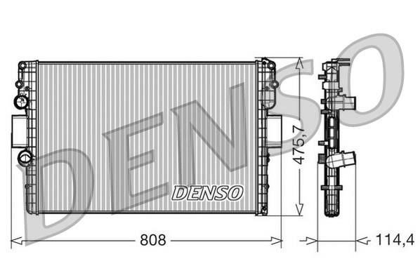 Wilmink Group WG1919129 Radiator, engine cooling WG1919129