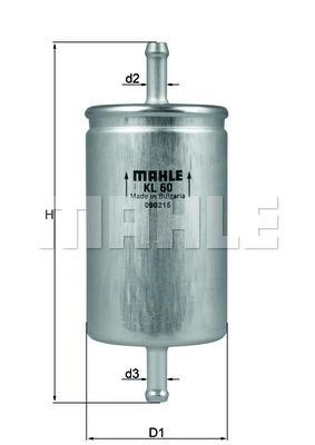 Wilmink Group WG1215080 Fuel filter WG1215080