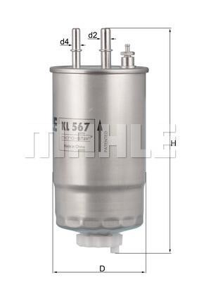 Wilmink Group WG1215064 Fuel filter WG1215064